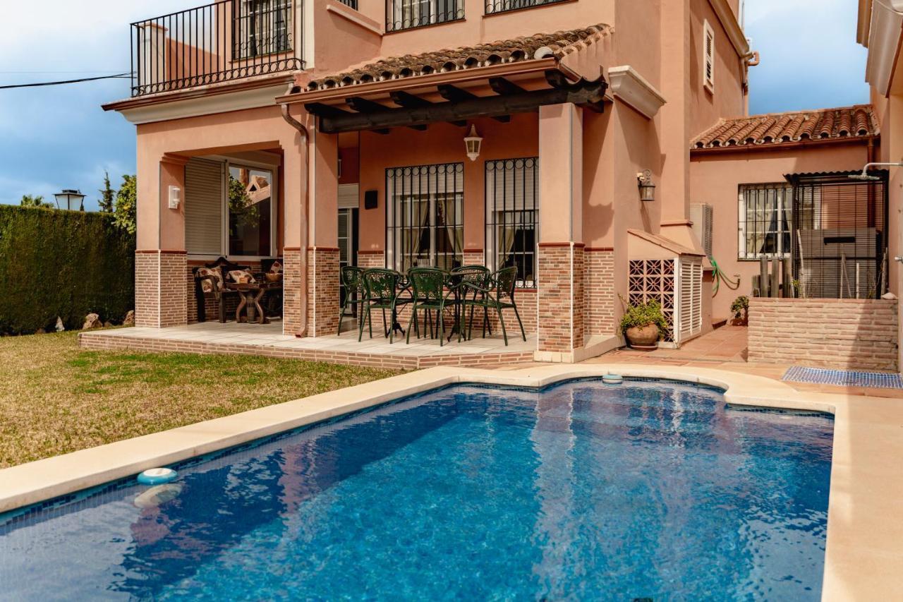 Villa Estilo Mediterranea Con Piscina, Jardin, Bbq Y Jacuzzi - Villa Bel Air Real إِستيبونا المظهر الخارجي الصورة