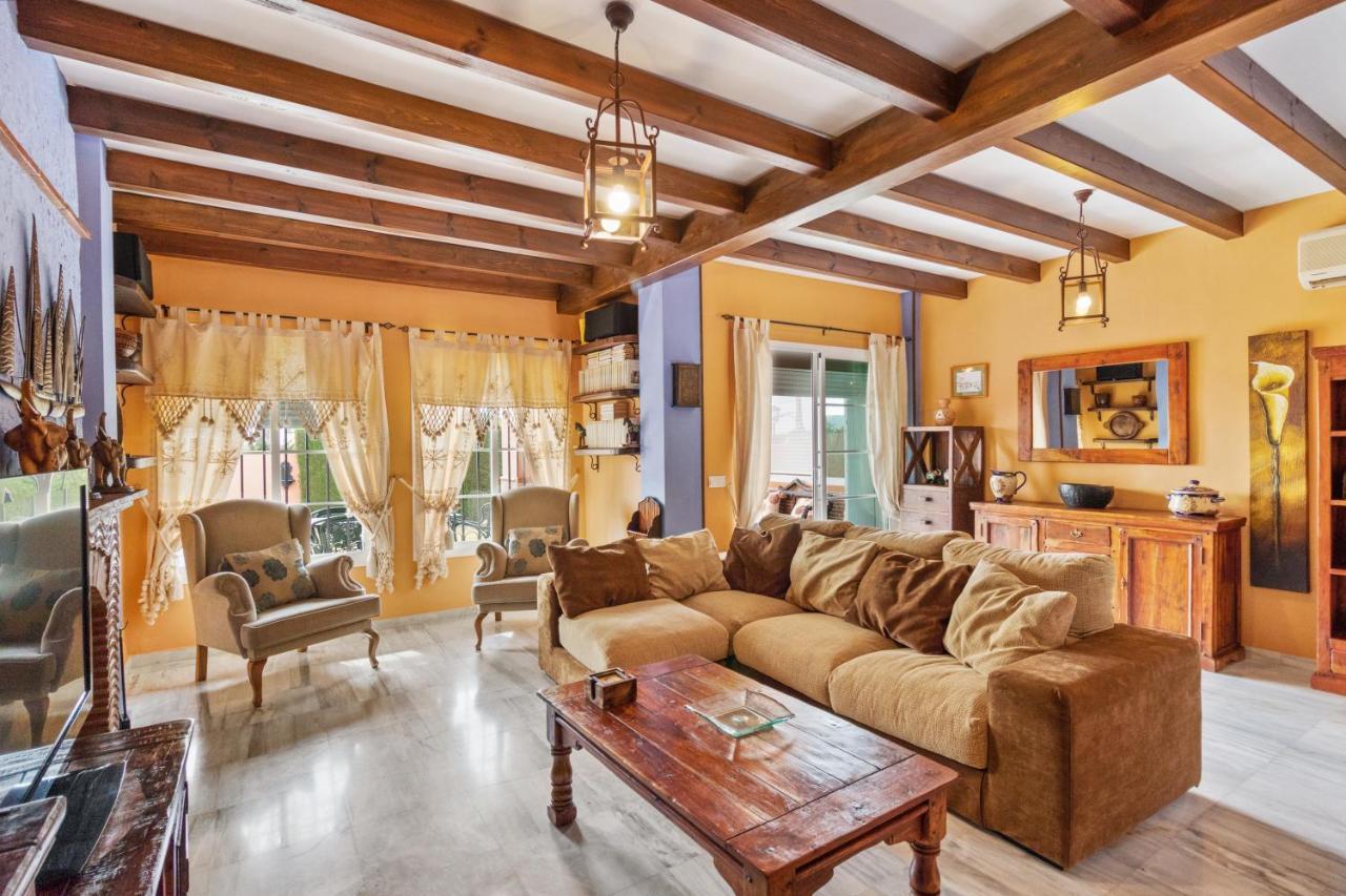 Villa Estilo Mediterranea Con Piscina, Jardin, Bbq Y Jacuzzi - Villa Bel Air Real إِستيبونا المظهر الخارجي الصورة